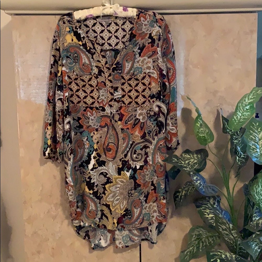 Paisley Patterned Tunic